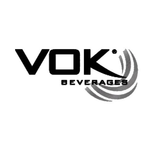 Vok Beverages Australia logo and brand.