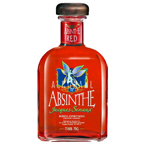 Absinthe Red Jacques Senaux - Absinthe Jacques Senaux red original formula based on Artimisia Absinthium distillate and with all it is properties.