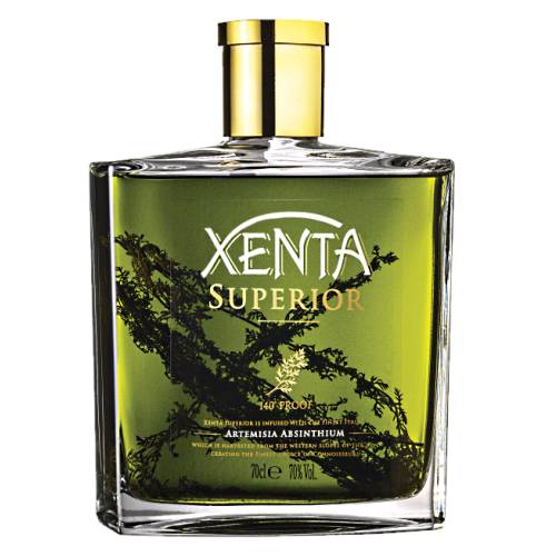 Absinthe Xenta - Xenta Superior Absinthe made from sprigs of Artemisia Absinthium are used by Xentas expert distillers to create this true masterpiece.