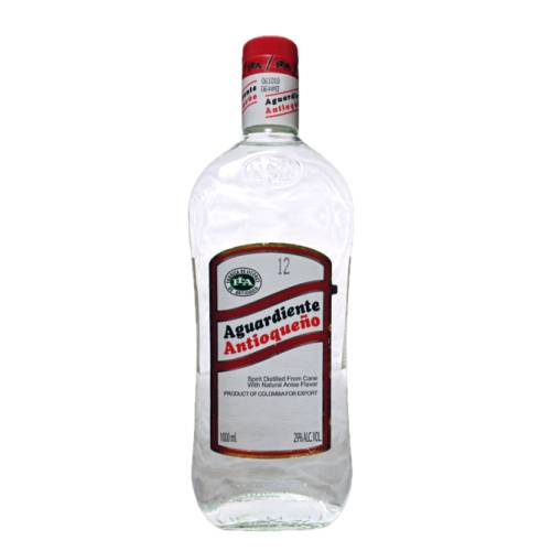 Aguardiente Antioqueno - Aguardiente Antioqueno is a spirit distilled from cane with natural anise flavor.