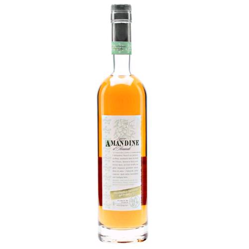 Amandine Liqueur is made using almond essence with infusions of peach and cherry vanilla and caramel extracts and fine de Provence.