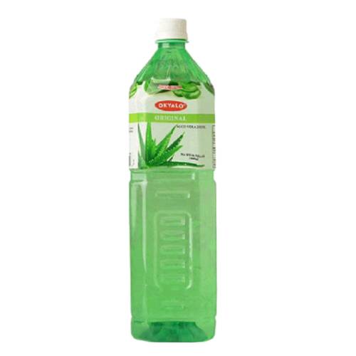Aloe Vera Soda - Aloe vera soda is flavoured with aloe vera flesh and mixed with a water of carbon dioxide gas to make it fizzy.