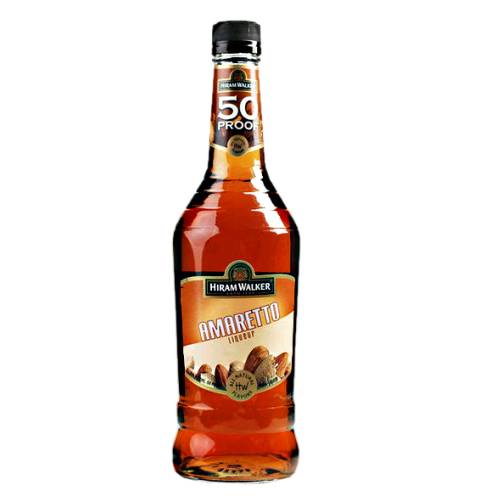 Amaretto Liqueur Hiram Walker - Hiram Walker Amaretto is made from all natural ingredients including apricot and almond is warm golden brown liqueur with a strong almond and caramel flavor.