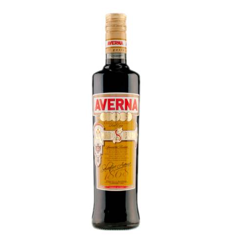 Amaro Averna - Averna Amaro is a digestif amaro invented in 1868 it is primarily citrus flavored but also contains other herbs and roots and with caramel.