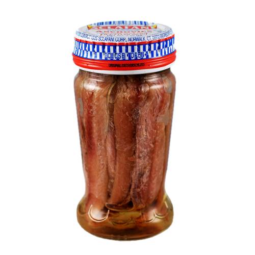 Anchovy - Anchovy is a small common forage fish of the family Engraulidae and are slated the stored in oil.