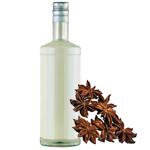 Anisette Syrup also called a Anisette Cordial is made by cooking ground anise seeds with sugar and water into a thick sweet syrup.