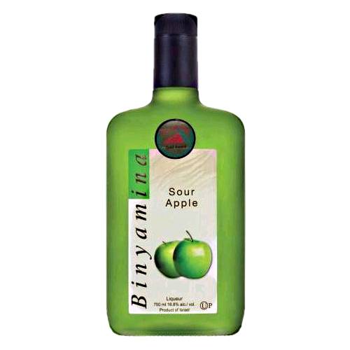Apple Liqueur Binyamina - Binyamina liqueur sour apple with aromas of granny smith apples with an easy sweet and sour finish.
