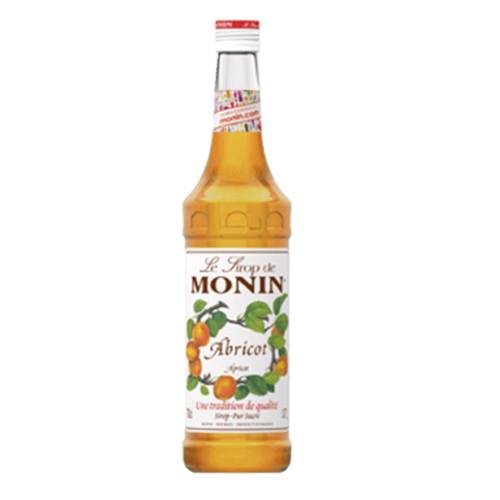 Apricot Syrup Monin - Monin apricot flavoured syrup mad from boiling sugar and water.