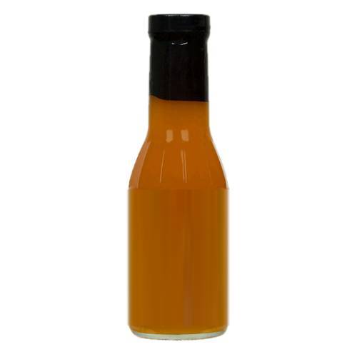 Sugar water and apricots cooked into a syrup.