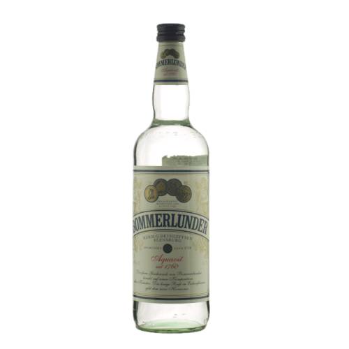 Aquavit Bommerlunder - Bommerlunder 1760 Aquavit or Akvavit or Akevitt literally translates to water of life and is a pale spirit unfused with herbs and aged in oak and matured.
