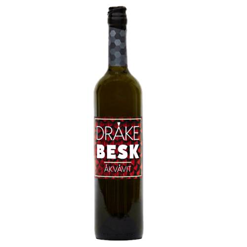 Aquavit Demoiselle - Demoiselle Distillery Drake Besk Aquavit or Akevitt or Akvavit with citrus and wormwood around the central note of caraway along with a host of other carefully balanced botanicals.