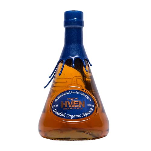 Aquavit Hven - Hven Aquavit or Akevitt or Akvavit is a fresh spirit is oak matured both prior and after distillation giving extra depth to the soft fudge vanilla character.