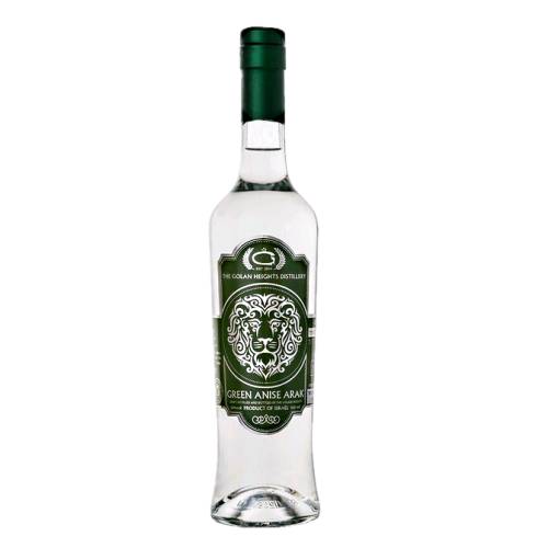 Arak Golan Heights - Golan Heights Arak is distilled from sugar cane and green anise seed to give it a sweet and full anise flavour.