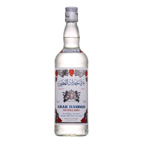Arak Haddad - Arak Haddad Silver is a great taste in addition to the distinctive bottle design and colour makes Arak Haddad Silver a great treat for your own enjoyment or a perfect gift where you can enjoy the taste with friends and beloved ones.