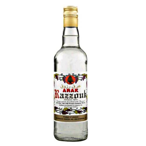 Arak Razzouk - Razzouk arak an anise based spirit and has a truly distinctive flavor which has made it the national beverage of its mother country.