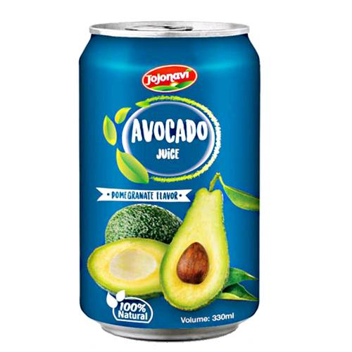 Avocado juice is made from ripe sweet avocado into a light liquid.