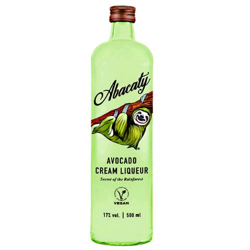 Avocado Liqueur - Abacaty Avocado Cream Liqueur is an absolute novelty in the world of liqueurs the worlds first vegan avocado based cream liqueur with a pale green and creamy sheen.