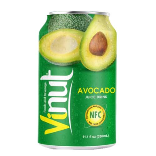 Avocado Soda - Avocado soda made with rip avocado and carbonated water and with a lite green color.