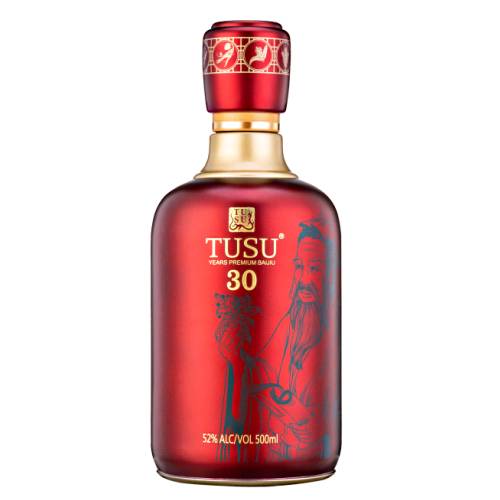 Tusu 30 Year Baijiu our premium baijiu is aged in high fired terracotta pot for a minimum of 30 years and made of our six type of top quality grain Sorghum.