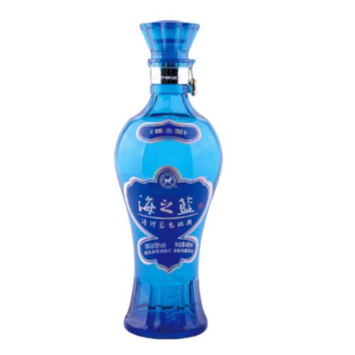 Baijiu YangHe HaiZhilan Mellow Spirit is silken smooth. The aroma reflects the grains used in production with a clear fresh finish.