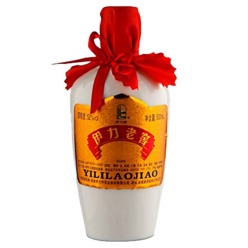 Yi Li Te Baijiu made with water sorghum wheat rice corn pea and distilled.