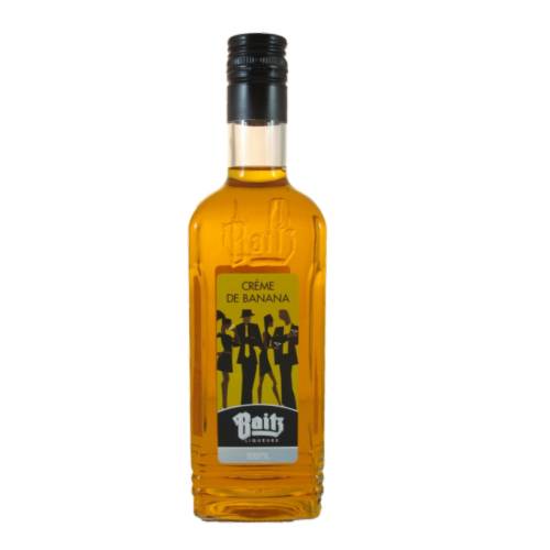 Banana Liqueur Baitz - Baitz Creme de Banana or Baitz Banana Liqueur a rich yellow fruit liqueur produced from ripe bananas.