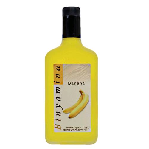 Banana Liqueur Binyamina - Binyamina banana liqueur smooth refreshing easy to drink.