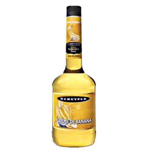 Banana Liqueur DeKuyper - De Kuyper Banana flavoured liqueur with full banana flavour.