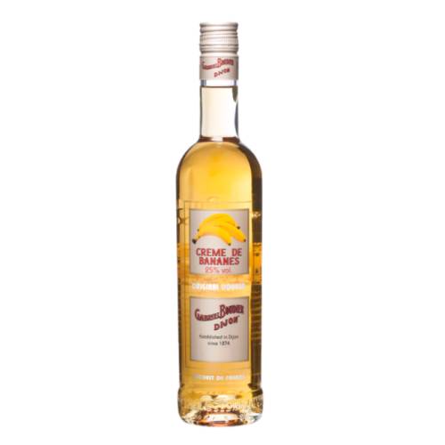 Gabriel Boudier banana liqueur distills bananas to obtain all the flavours of perfectly ripe bananas for this liqueur.