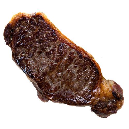Top Loin Beef Steak is a cut of the top of the loin.