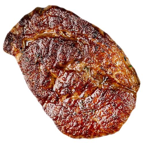 Rump Beef Steak is cut from the rear of cattle and best BBQ fried until golded brown with salt then rested.