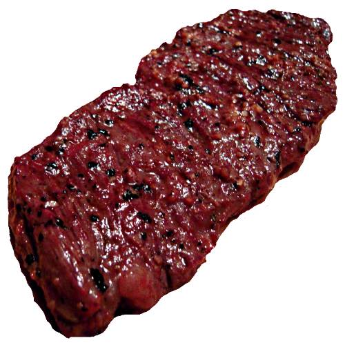 Beef Steak Skirt - Skirt Beef Steak is the cut from the flank of a cow and is best marinated then slowly cooked and finished by char grilling.