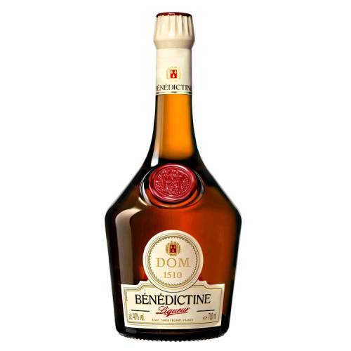 Benedictine - Benedictine is a herbal liqueur beverage sweet brandy liqueur first made by monks.