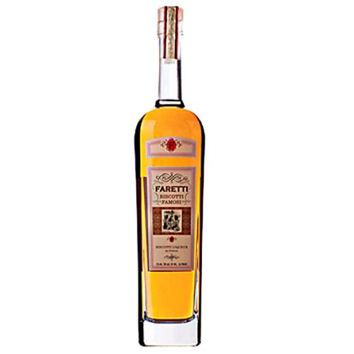Biscotti Liqueur - Faretti Biscotti Liqueur is the new 56-proof spirit with hints of nuts citrus caramel and fennel flavor.
