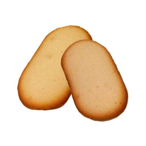 Biscuit Cats Tongue - Langues de Chat Biscuit made with egg whites sugar butter and flour then baked until golden brown.