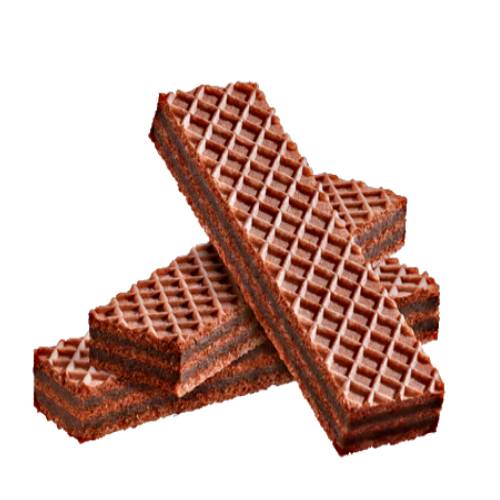Biscuit Wafer Chocolate - Chocolate Wafer Biscuit are layers of very thin flat chocolate biscuits with layers of chocolate cream cut into many shappes.