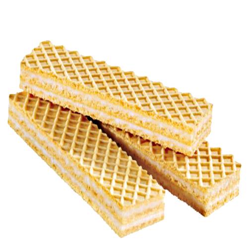 Biscuit Wafer Vanilla - Vanilla Wafer Biscuit are layers of very thin flat light biscuits with layers of vanilla cream cut into many shappes.