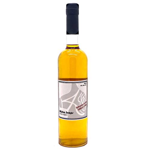 Bitters Baska Snaps - Bittermens Baska Snaps is a style of bitter spirit is initially flavoured with caraway rhubarb liquorice and other botanicals to make an aquavit and then distilled wormwood is added before being sweetened with a little sugar.