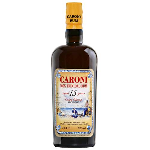 Caroni Bitters is a dark strong rum based biiters with strong earthy flavour.