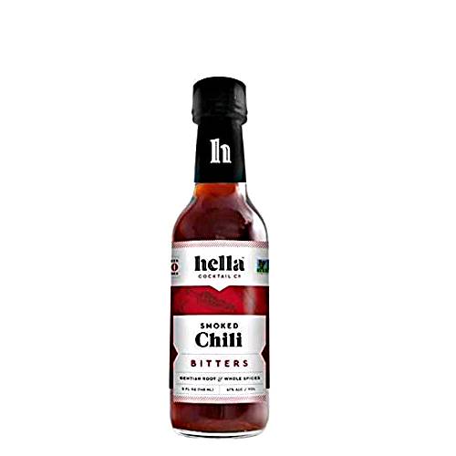 Hella Chili Bitters is a smoky and spicy but not overwhelming.