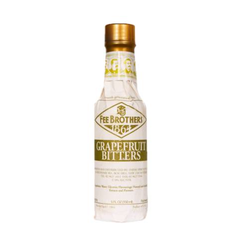 Bitters Grapefruit Fee Brothers - Fee Brothers grapefruit Bitters A family business since 1864 Fee Brothers create the very best and unique bitters for that added depth and perfect balance of flavour in cocktails. Add a dash of Fee Brothers Grapefruit Bitters and interesting background flavour to your cocktails.