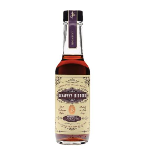 Scrappys Bitters Lavender we are the originators of lavender bitters with bright sweet lavender flower.