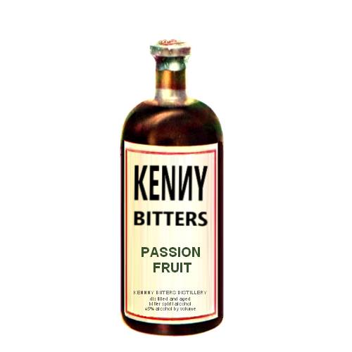 Passion Fruit Bitters is made by distilled at Kenny distillery with ripe passion fruit in a spirit with a few light herbs then aged to make a Fruit Bitters.