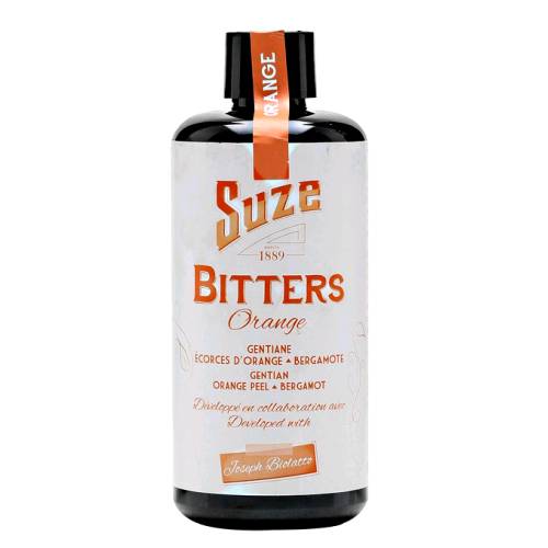 Bitters Suze Orange - Suze orange bitters is infused with gentian and orange peel with bergamot.