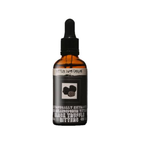 Bitters Truffle Black - Black Truffle bitters are a superb means of adding that classic rich umami flavour to a range of cocktails and mixed drinks. They are made simply by macerating black truffles in top quality spirit.