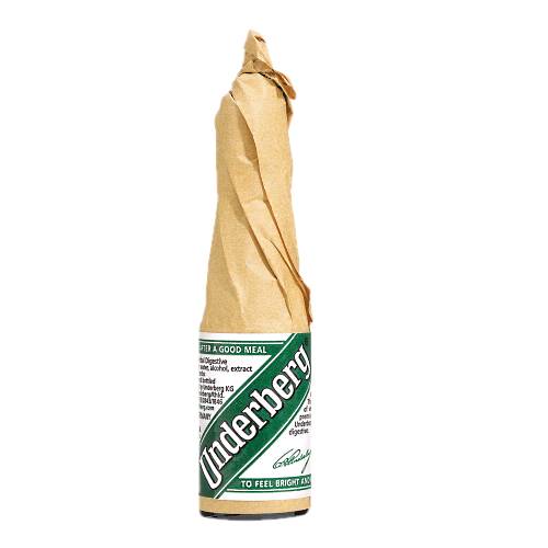Bitters Underberg - Underberg Bitters is a strong digestive designed to settle the stomach when you have over indulged or simply to enjoy as a nightcap and made from natural aromatic herbs.