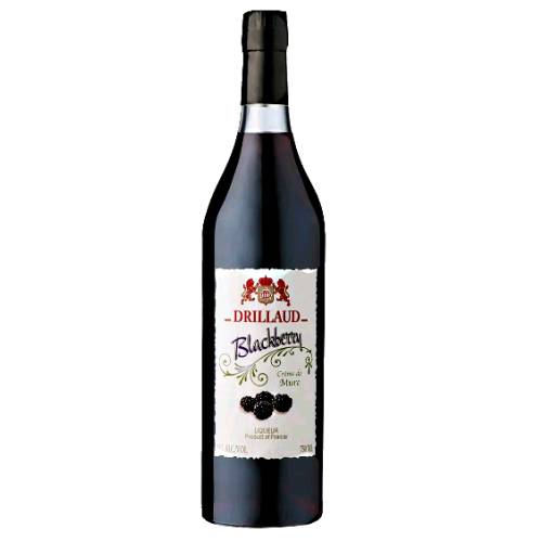 Drillaud Blackberry Liqueur is a rich full alcohol mouth taste with tree ripe blackberries made into a sweet liqueur.