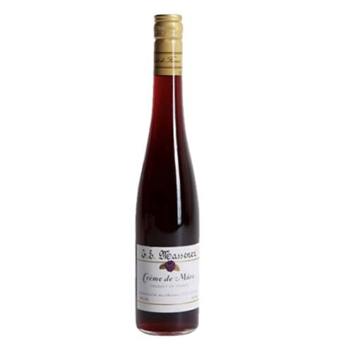 Massenez blackberry flavoured liqueur also called Creme de Mure.