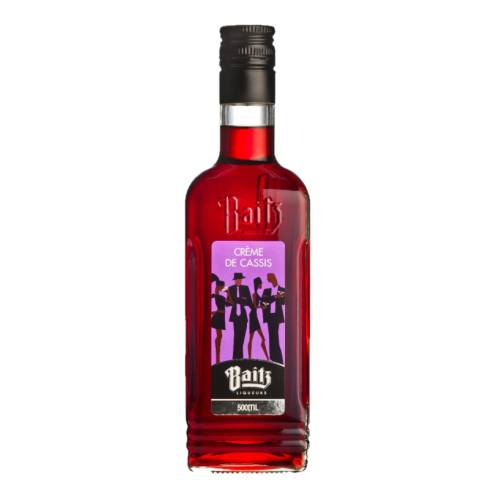 Blackcurrant Liqueur Baitz - It has a deep purple black colour reminiscent of the berry and its juice. The bouquet is unashamedly blackcurrant full of aroma and not complex. Creme de Cassis