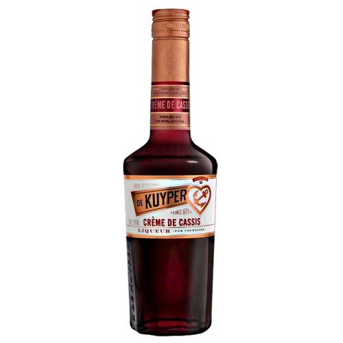 Blackcurrant Liqueur DeKuyper - De Kuyper Creme de Cassis with rich blackcurrant flavour.